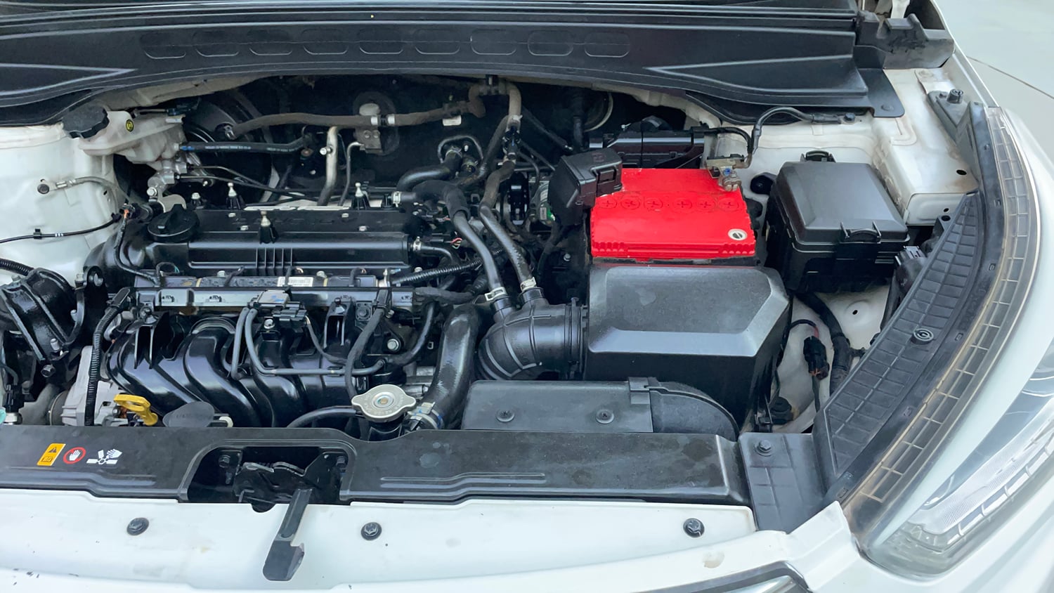 Used 2017 Hyundai Creta 1.6 SX Plus Petrol Petrol Manual engine ENGINE LEFT SIDE VIEW