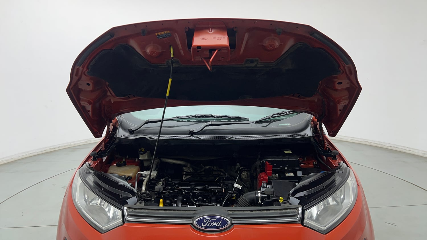 Used 2017 Ford EcoSport Titanium 1.5L Ti-VCT AT Petrol Automatic engine ENGINE & BONNET OPEN FRONT VIEW