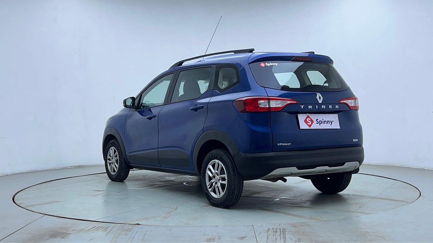 Used 2021 Renault Triber RXT Petrol Manual exterior LEFT REAR CORNER VIEW