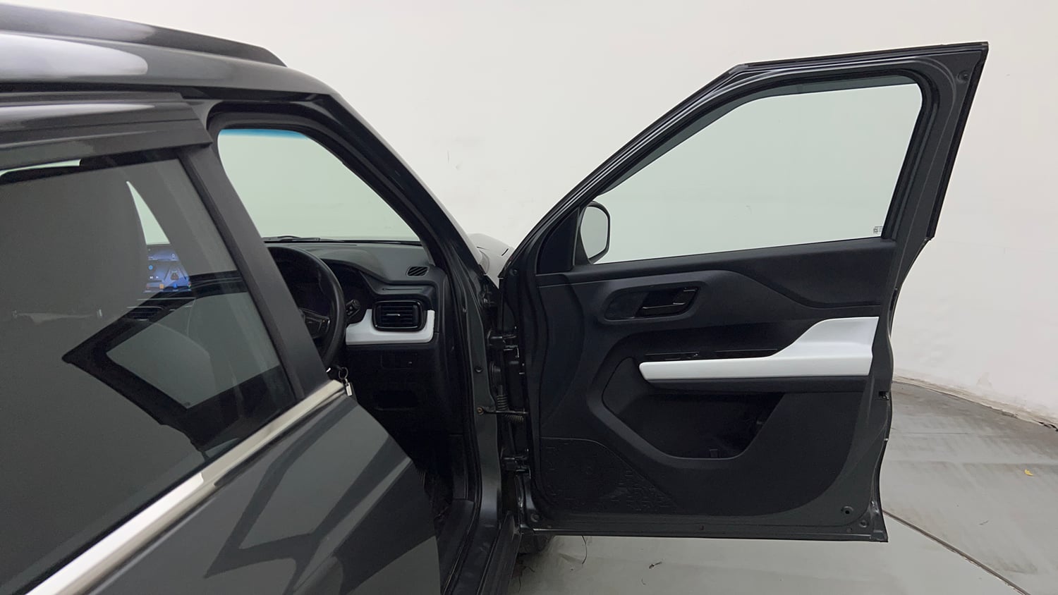 Used 2023 Tata Punch Pure iCNG Cng Manual interior RIGHT FRONT DOOR OPEN VIEW