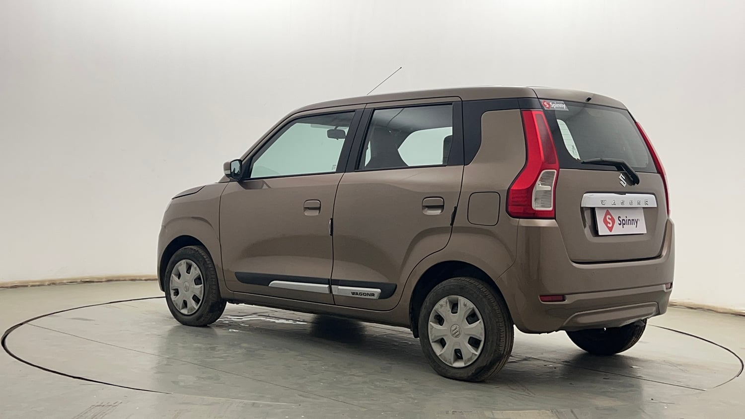 Used 2019 Maruti Suzuki Wagon R ZXi 1.2 AMT Petrol Automatic exterior LEFT REAR CORNER VIEW