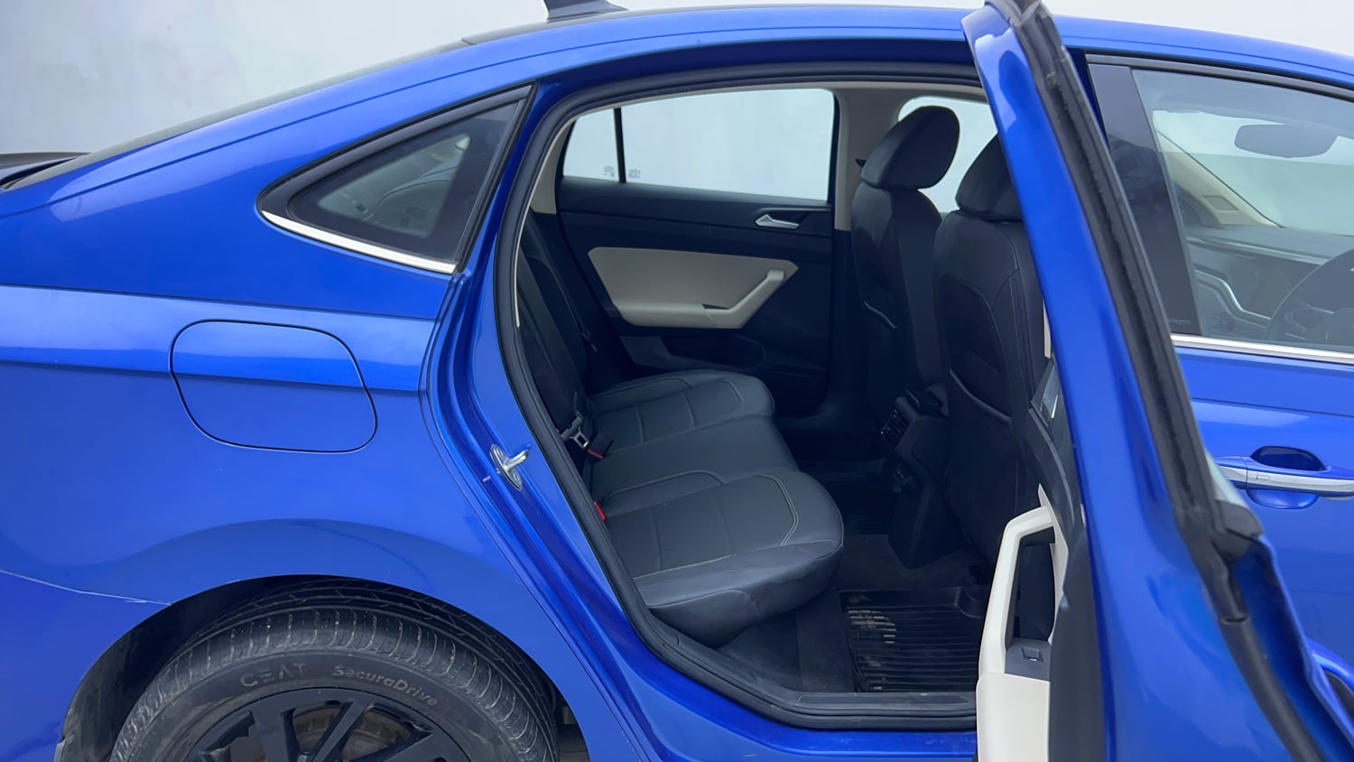 Used 2023 Volkswagen Virtus GT Plus 1.5 TSI EVO DSG Petrol Automatic interior RIGHT SIDE REAR DOOR CABIN VIEW