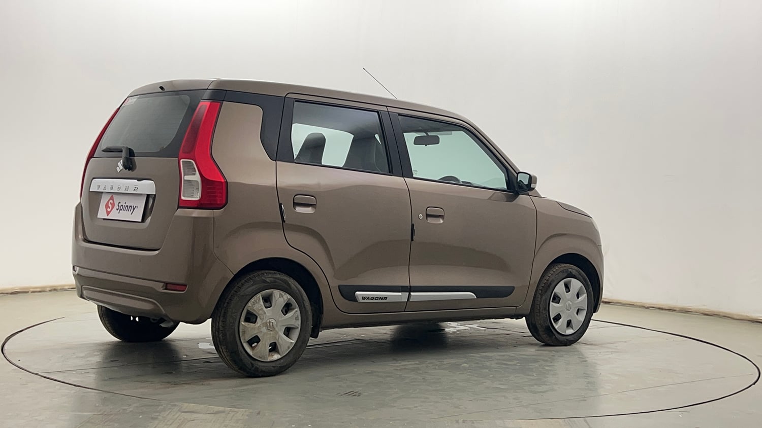 Used 2019 Maruti Suzuki Wagon R ZXi 1.2 AMT Petrol Automatic exterior RIGHT REAR CORNER VIEW