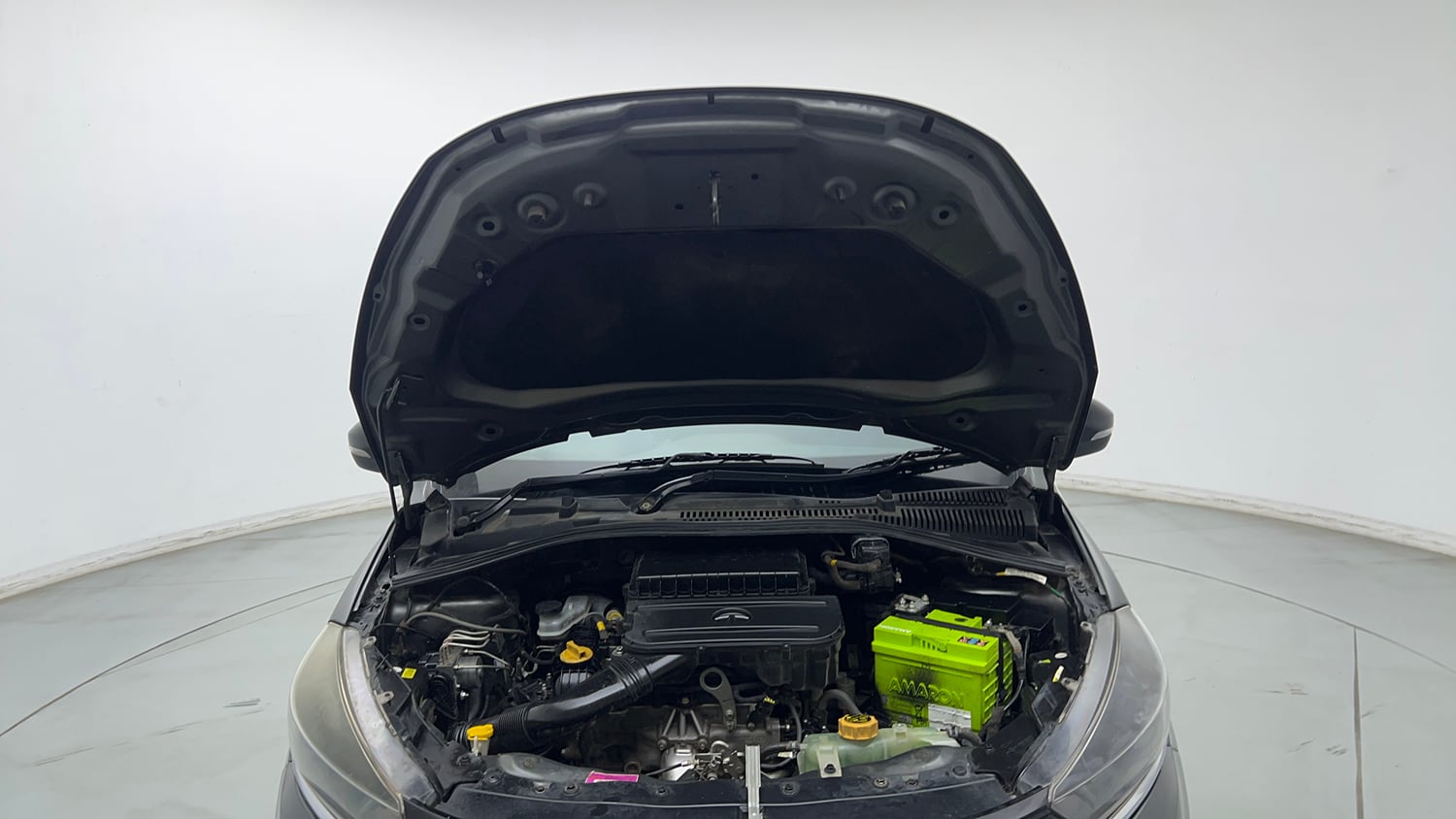Used 2020 Tata Tiago XZ Plus Petrol Manual engine ENGINE & BONNET OPEN FRONT VIEW