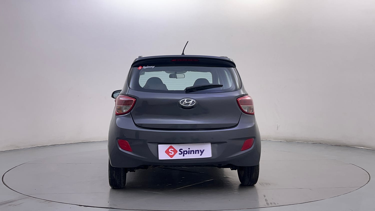 Used 2015 Hyundai Grand i10 Asta AT 1.2 Kappa VTVT Petrol Automatic exterior BACK VIEW