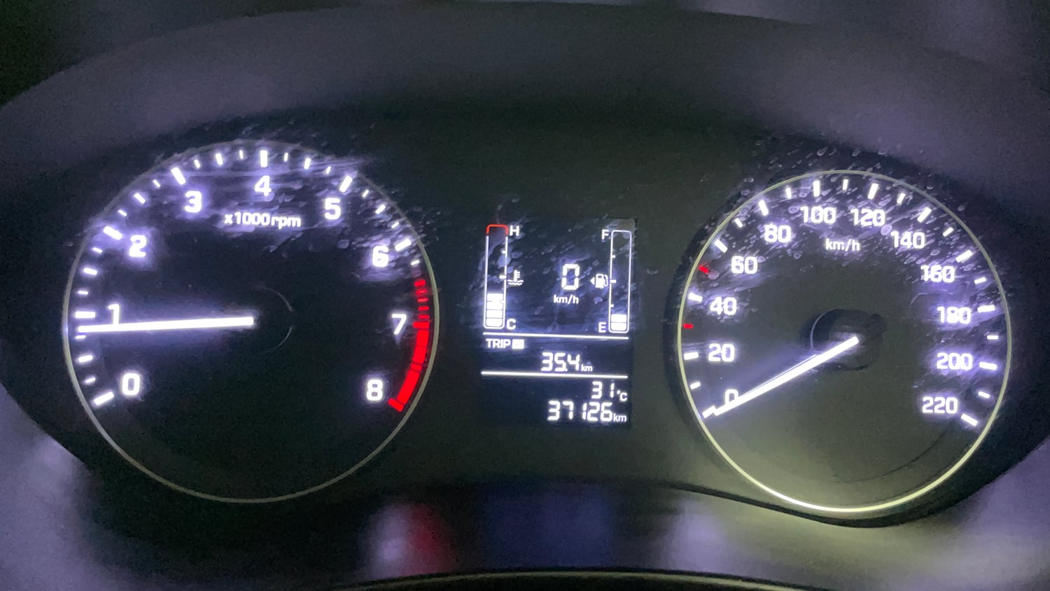 Used 2015 Hyundai Elite i20 Sportz 1.2 Petrol Manual interior CLUSTERMETER VIEW