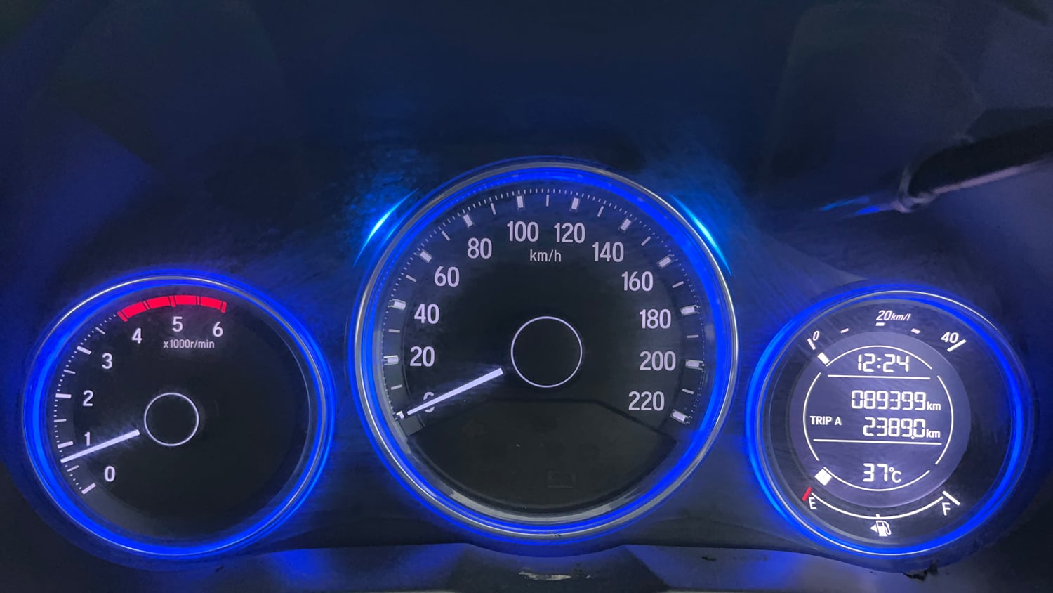 Used 2014 Honda City VX Diesel Diesel Manual interior CLUSTERMETER VIEW