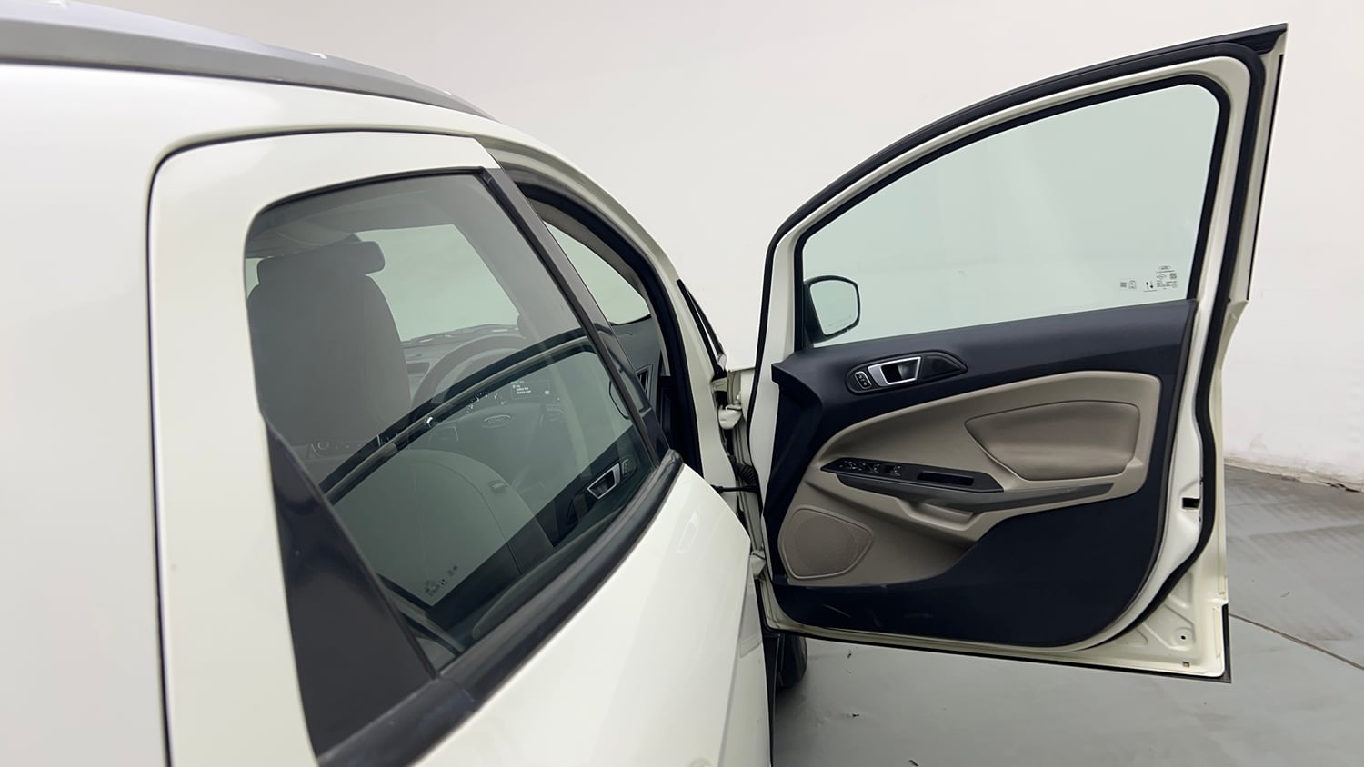 Used 2020 Ford EcoSport Titanium Plus 1.5L Ti-VCT AT Petrol Automatic interior RIGHT FRONT DOOR OPEN VIEW