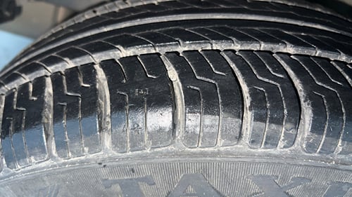 Used 2014 Honda Amaze 1.2 VX AT i-VTEC Petrol Automatic tyres RIGHT REAR TYRE TREAD VIEW
