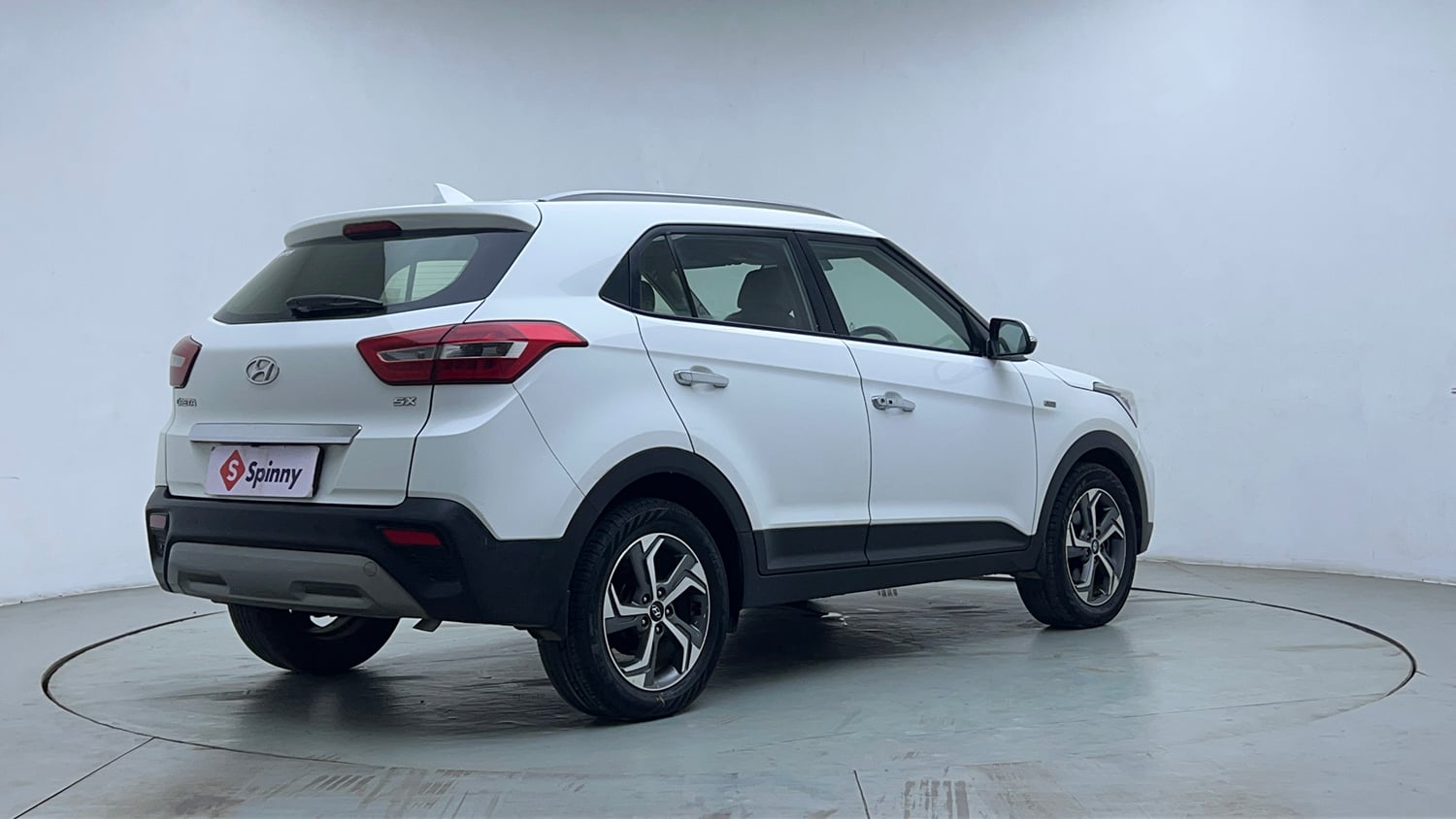 Used 2019 Hyundai Creta SX 1.6 AT Petrol Petrol Automatic exterior RIGHT REAR CORNER VIEW