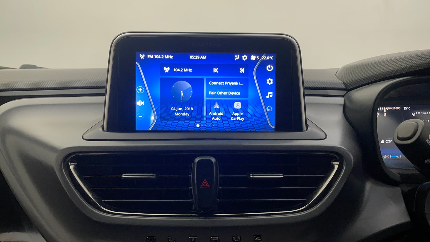 Used 2022 Tata Altroz XZ Plus Petrol Dark Edition Petrol Manual top_features Integrated (in-dash) music system