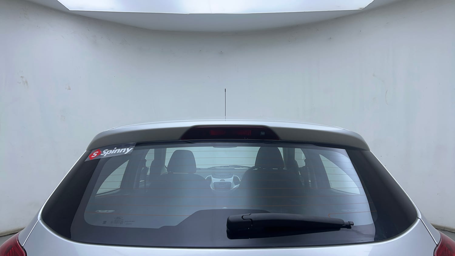Used 2017 Ford Figo Titanium 1.2 Ti-VCT Petrol Manual exterior BACK WINDSHIELD VIEW