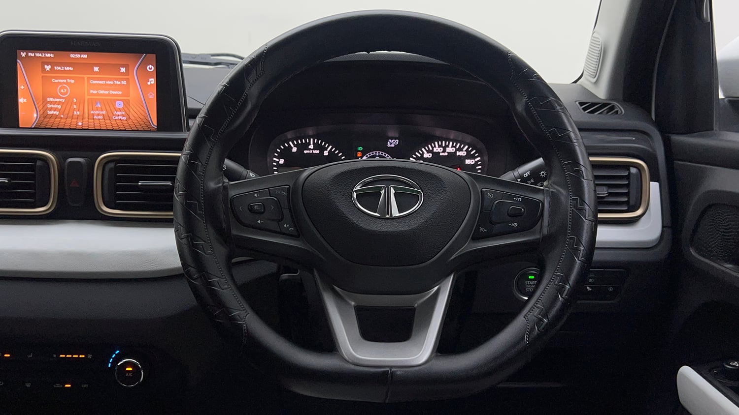 Used 2022 Tata Punch Accomplished Dazzle Pack MT Petrol Manual interior STEERING VIEW