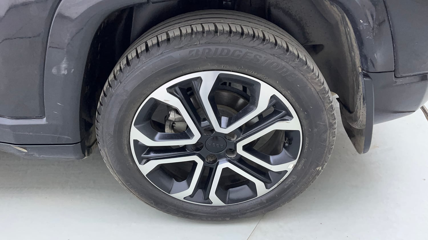 Used 2021 Jeep Compass Model S (O) 2.0 Diesel Diesel Manual tyres LEFT REAR TYRE RIM VIEW