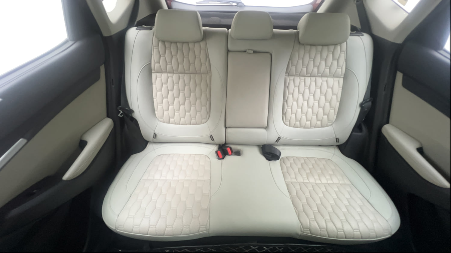 Used 2022 kia Seltos HTX 1.5 IVT Petrol Automatic interior REAR SEAT CONDITION VIEW