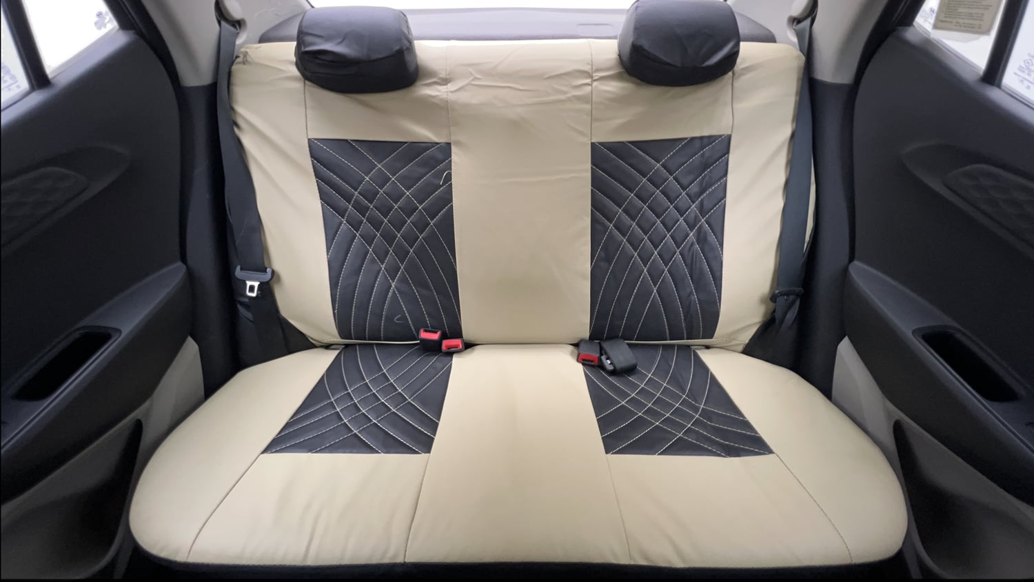Used 2021 Hyundai Aura S 1.2 CNG Cng Manual interior REAR SEAT CONDITION VIEW