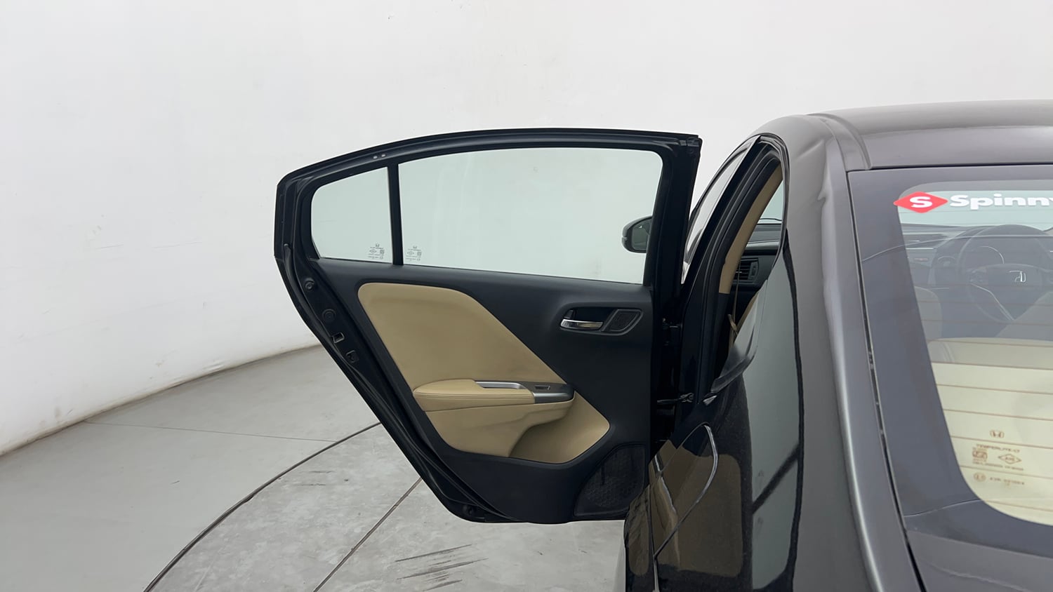 Used 2014 Honda City VX Diesel Diesel Manual interior LEFT REAR DOOR OPEN VIEW
