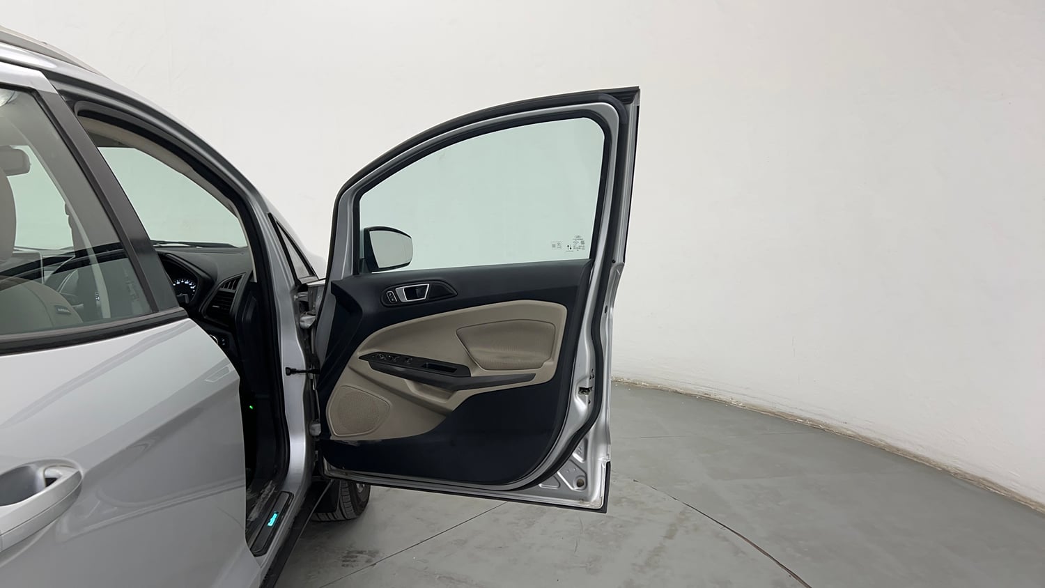 Used 2021 Ford EcoSport Titanium Plus 1.5L Ti-VCT AT Petrol Automatic interior RIGHT FRONT DOOR OPEN VIEW