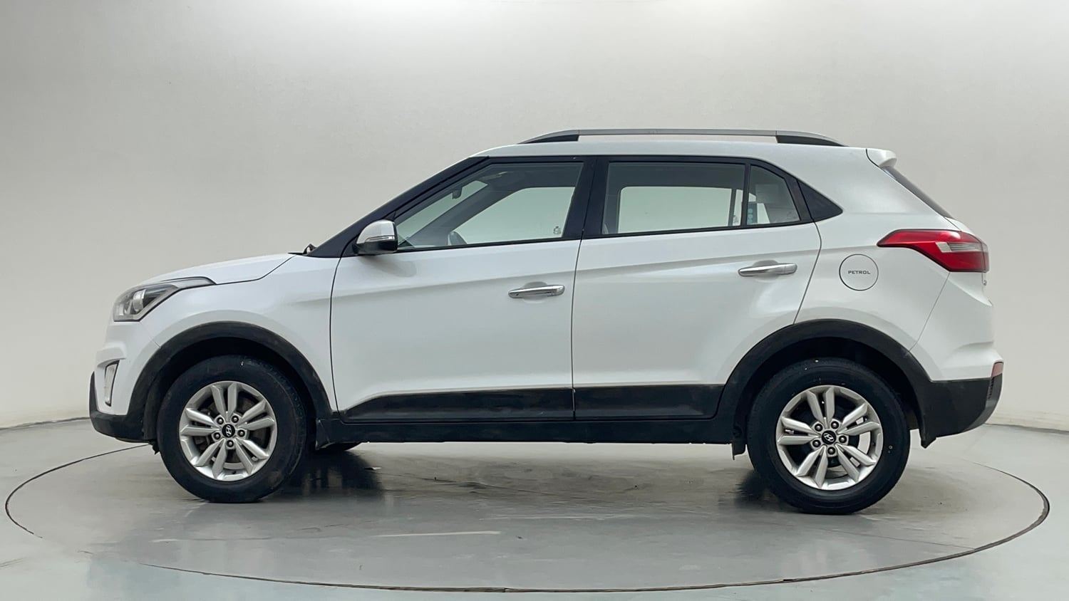 Used 2017 Hyundai Creta 1.6 SX Plus Petrol Petrol Manual exterior LEFT SIDE VIEW