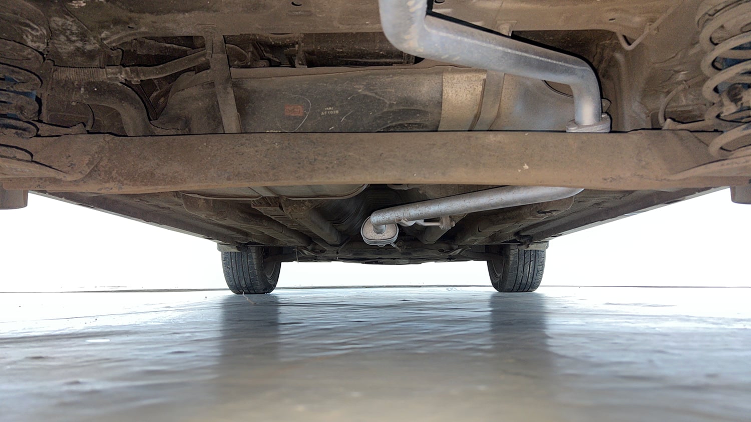 Used 2019 Hyundai Creta SX 1.6 AT Petrol Petrol Automatic extra REAR UNDERBODY VIEW (TAKEN FROM REAR)