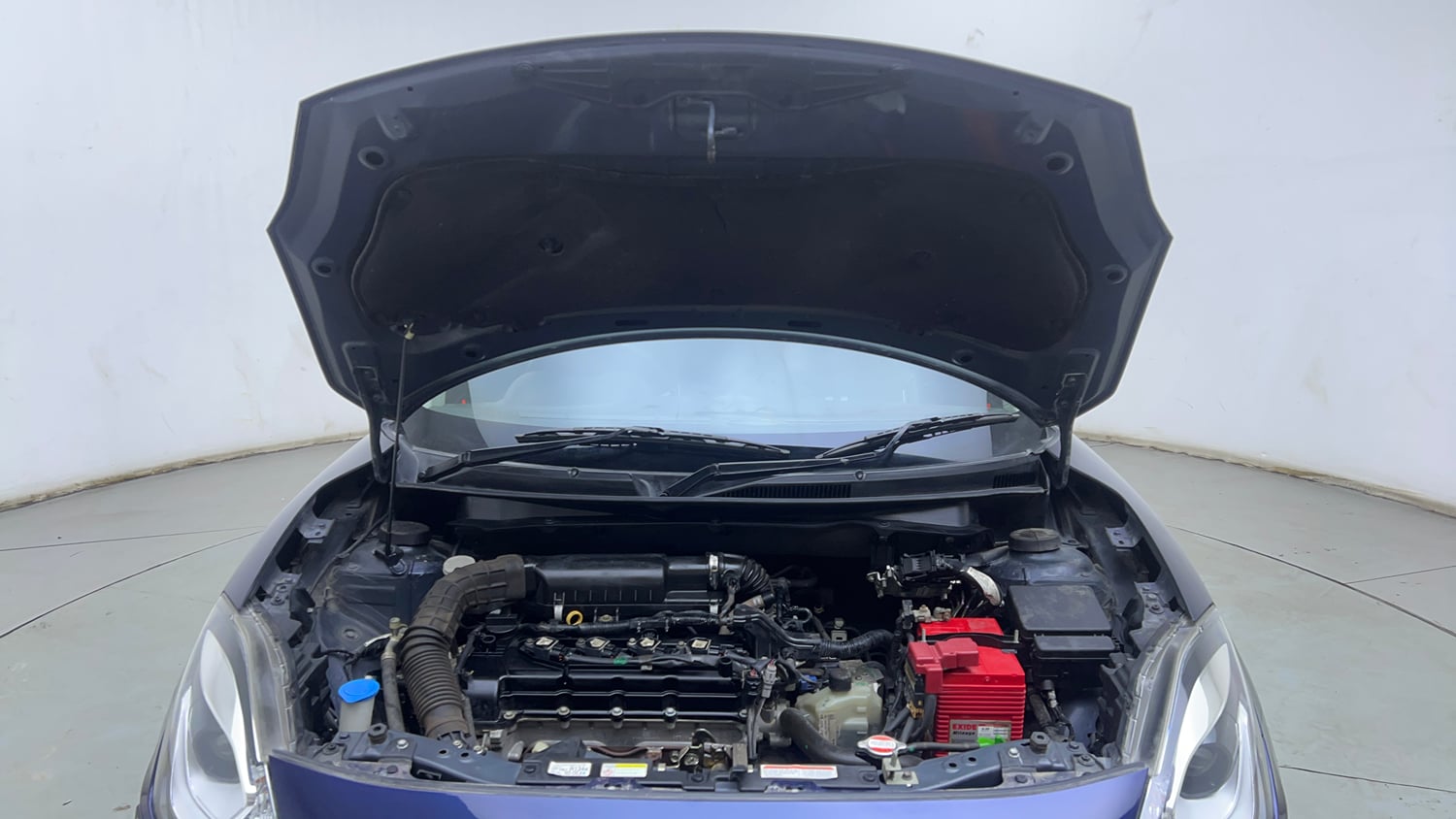 Used 2019 Maruti Suzuki Swift ZXi Plus AMT Petrol Automatic engine ENGINE & BONNET OPEN FRONT VIEW