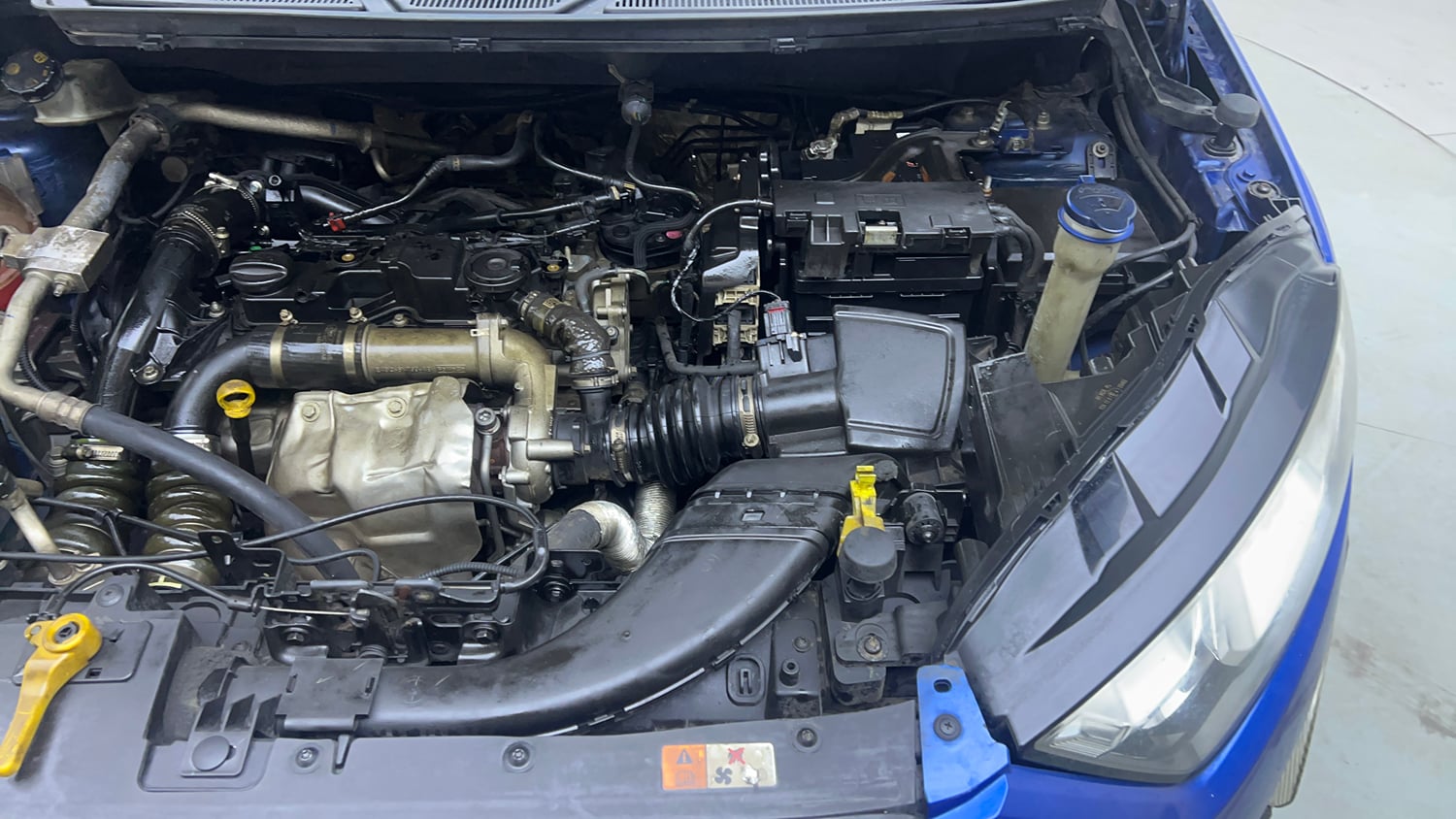 Used 2018 Ford EcoSport Trend + 1.5L TDCi Diesel Manual engine ENGINE LEFT SIDE VIEW