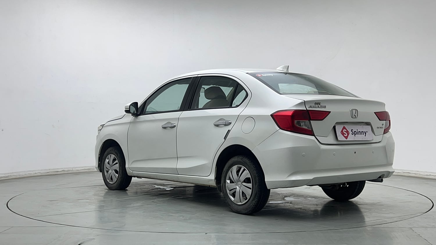 Used 2019 Honda Amaze 1.2 S CVT Petrol Petrol Automatic exterior LEFT REAR CORNER VIEW