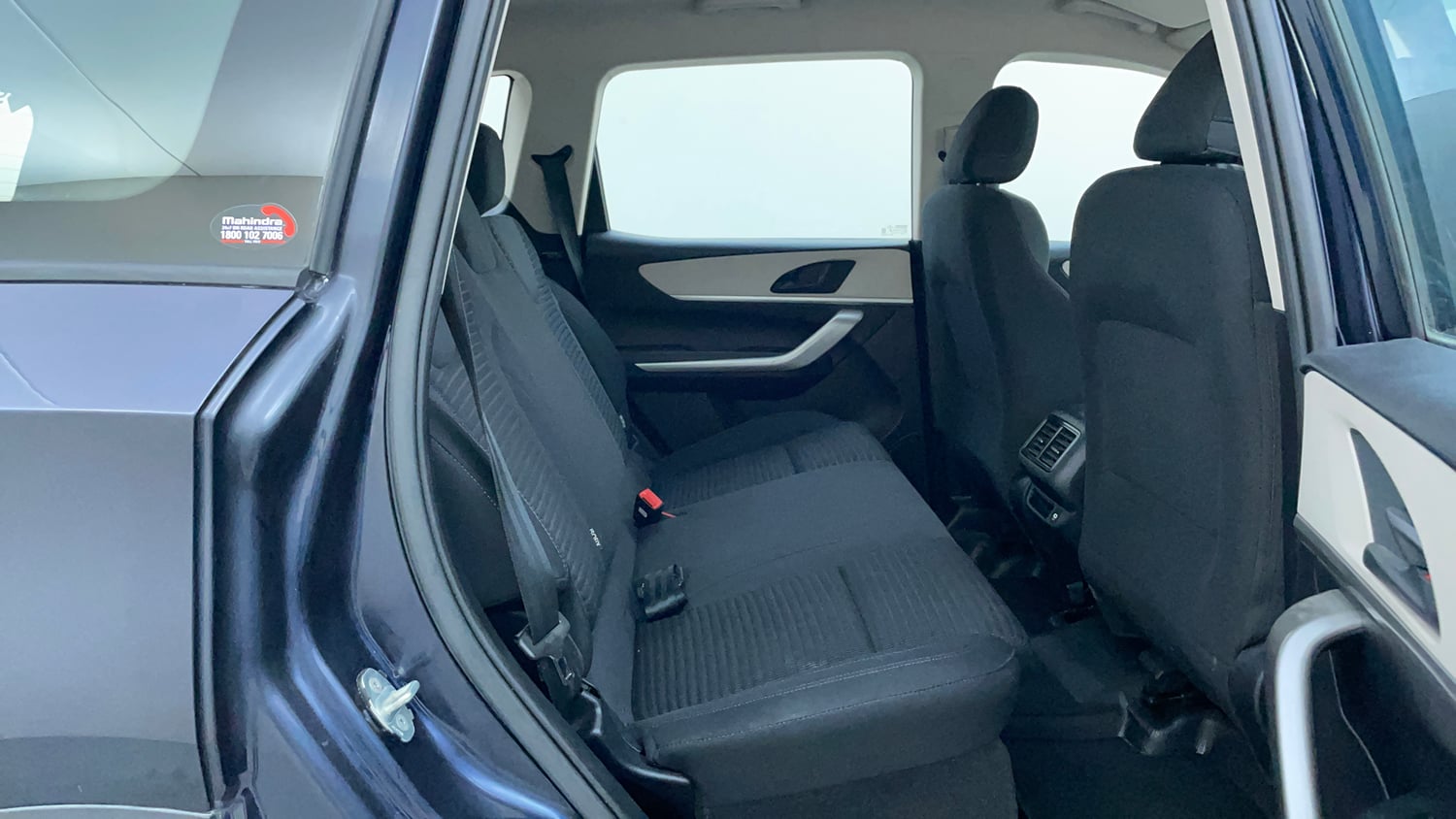 Used 2022 Mahindra XUV700 AX 3 Petrol MT 5 STR Petrol Manual interior RIGHT SIDE REAR DOOR CABIN VIEW