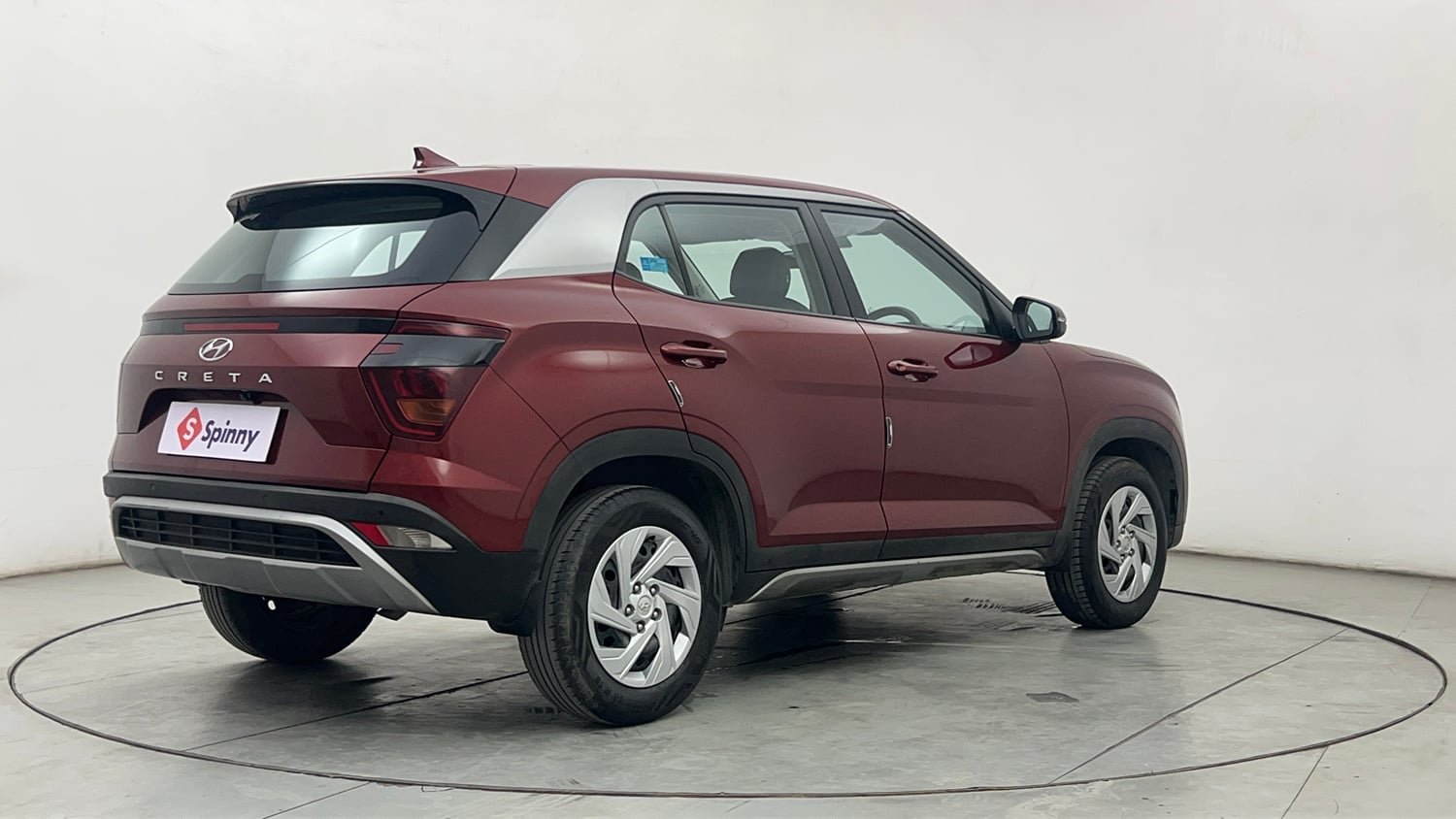 Used 2022 Hyundai Creta EX 1.5 Petrol Petrol Manual exterior RIGHT REAR CORNER VIEW