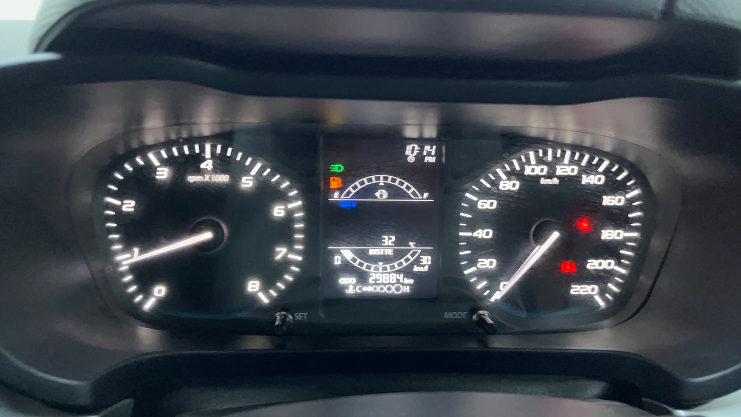Used 2023 Tata Altroz XZ Petrol Petrol Manual interior CLUSTERMETER VIEW