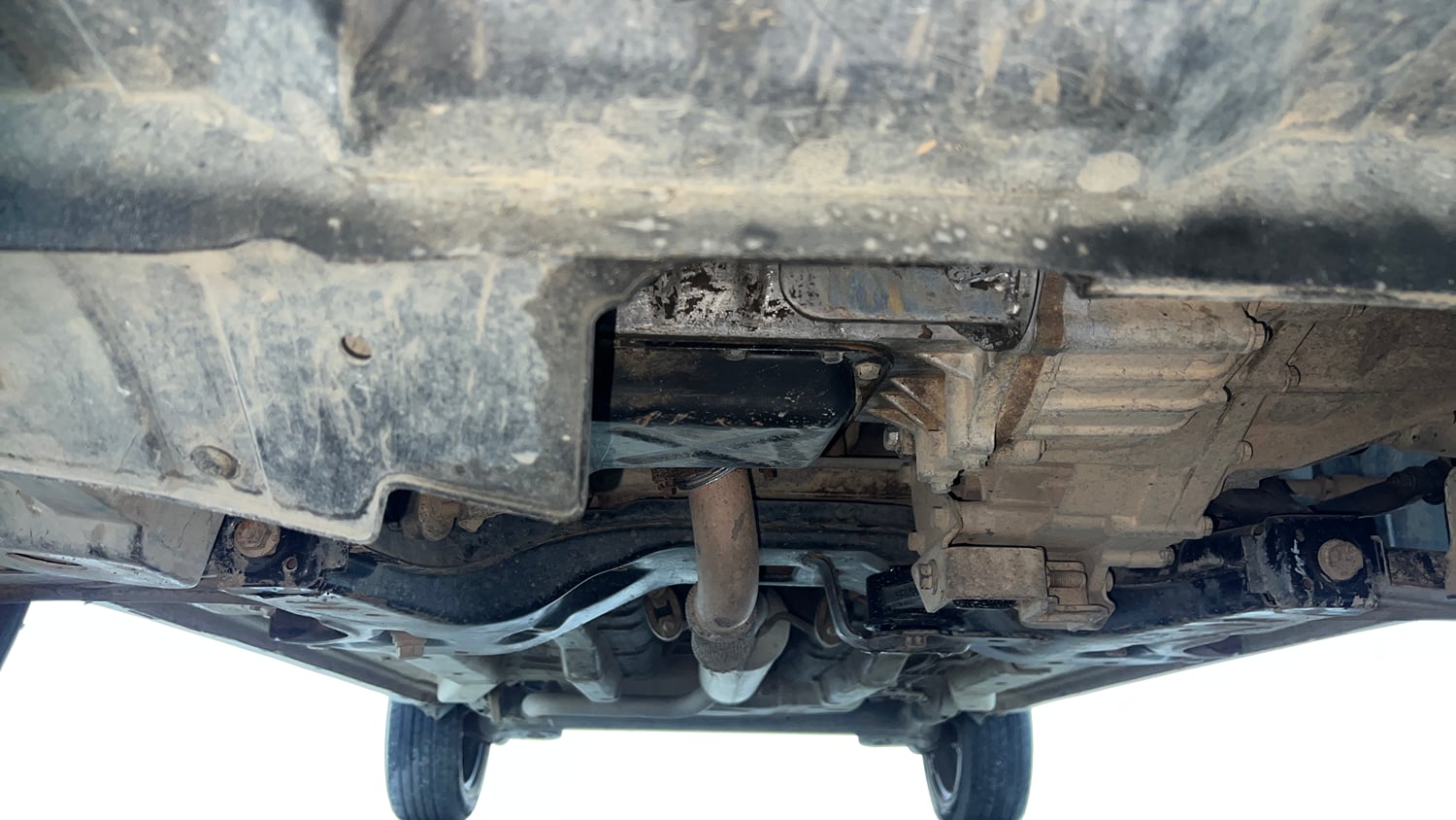 Used 2018 Tata Nexon XM Diesel Diesel Manual extra FRONT LEFT UNDERBODY VIEW