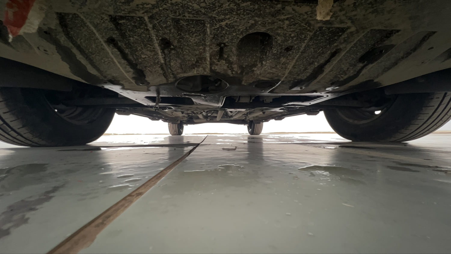 Used 2022 Hyundai Creta E 1.5 Diesel Diesel Manual extra FRONT LEFT UNDERBODY VIEW