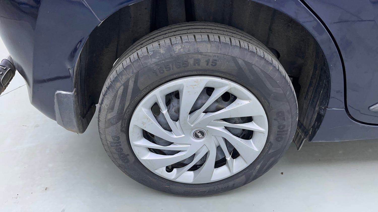 Used 2022 Maruti Suzuki Baleno Delta MT Petrol Manual tyres RIGHT REAR TYRE RIM VIEW