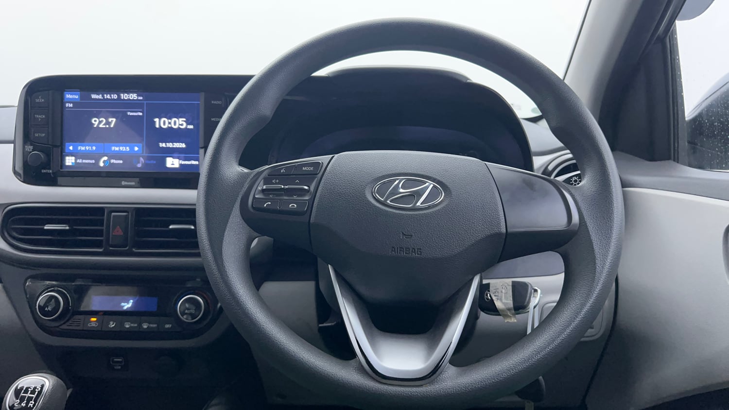Used 2022 Hyundai Grand i10 Nios Sportz 1.2 Kappa VTVT Petrol Manual interior STEERING VIEW