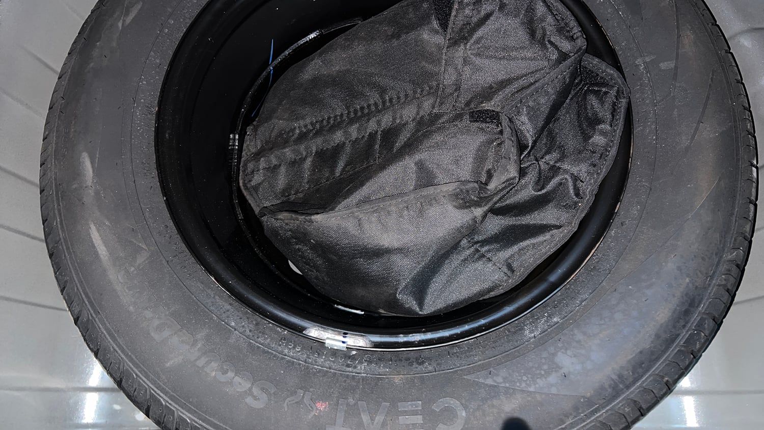 Used 2023 Tata Punch Pure MT Petrol Manual tyres SPARE TYRE VIEW