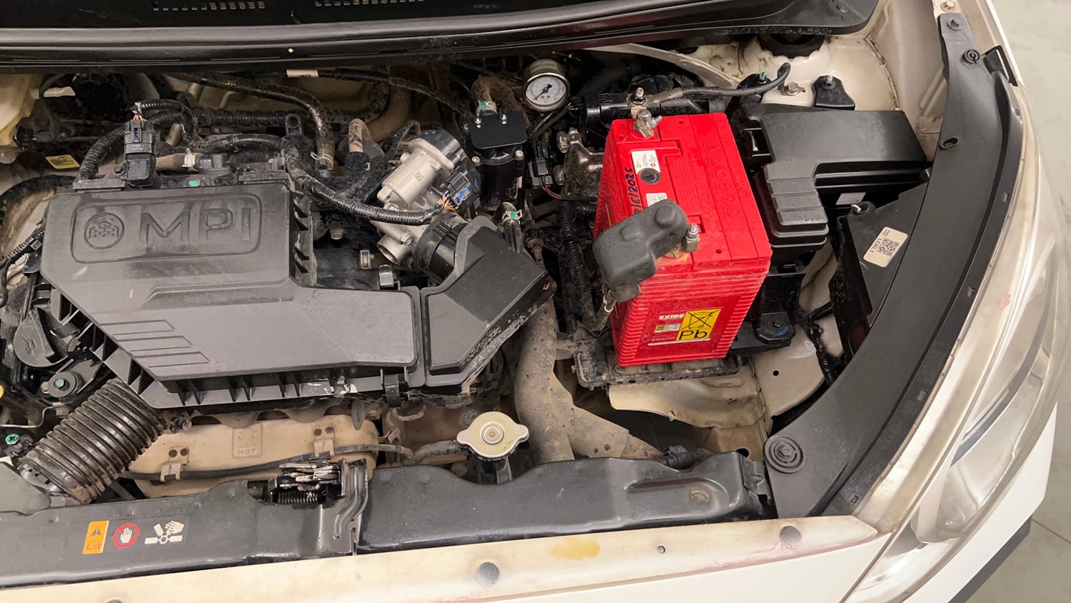 Used 2021 hyundai Santro Sportz Executive CNG Cng Manual engine ENGINE LEFT SIDE VIEW