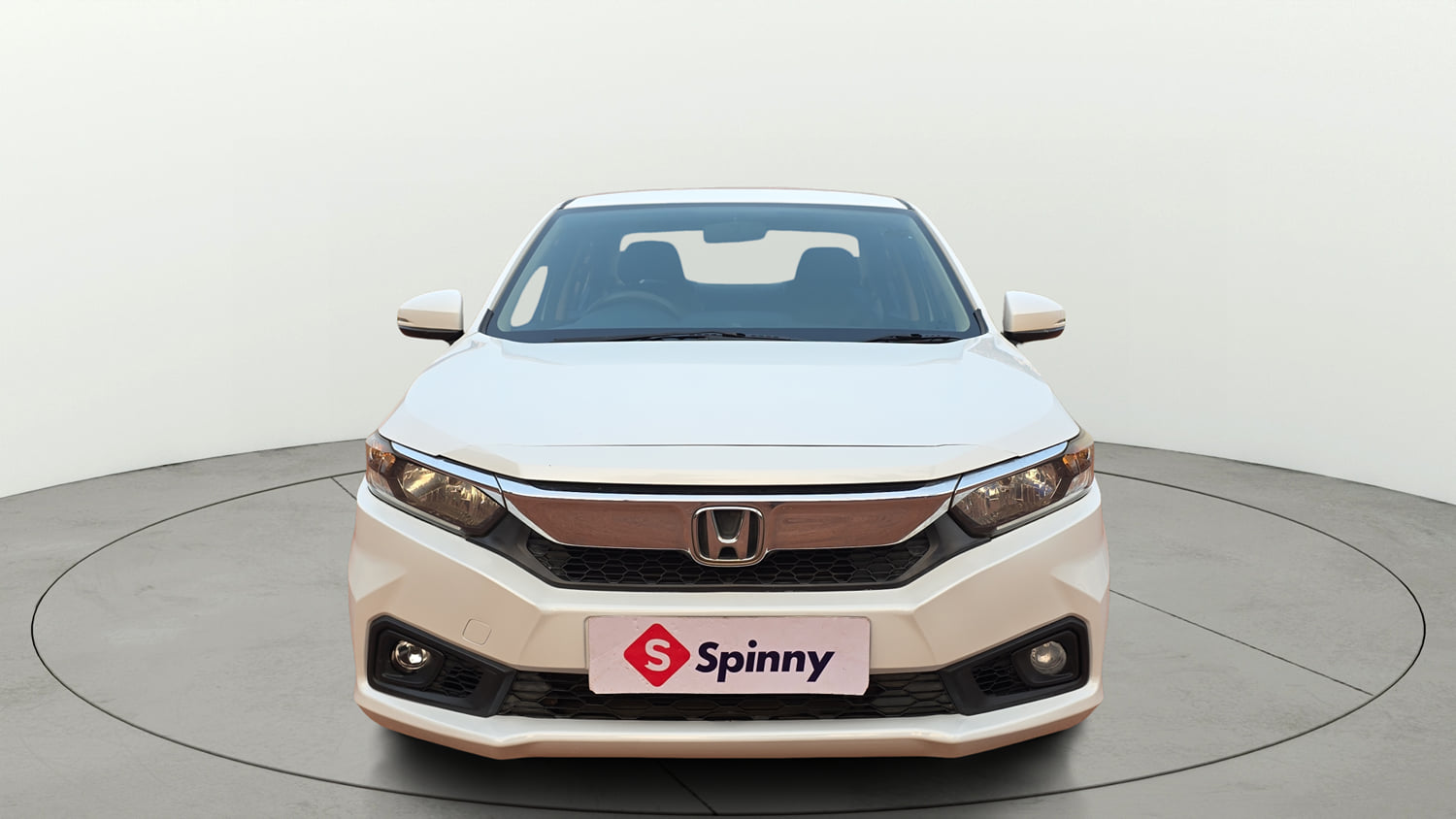 Used 2019 Honda Amaze 1.2 V CVT Petrol Petrol Automatic exterior FRONT VIEW