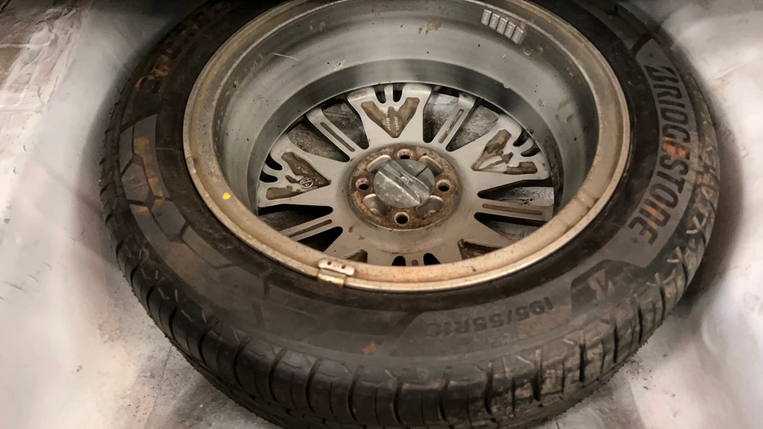Used 2018 Honda City VX CVT Petrol Petrol Automatic tyres SPARE TYRE VIEW