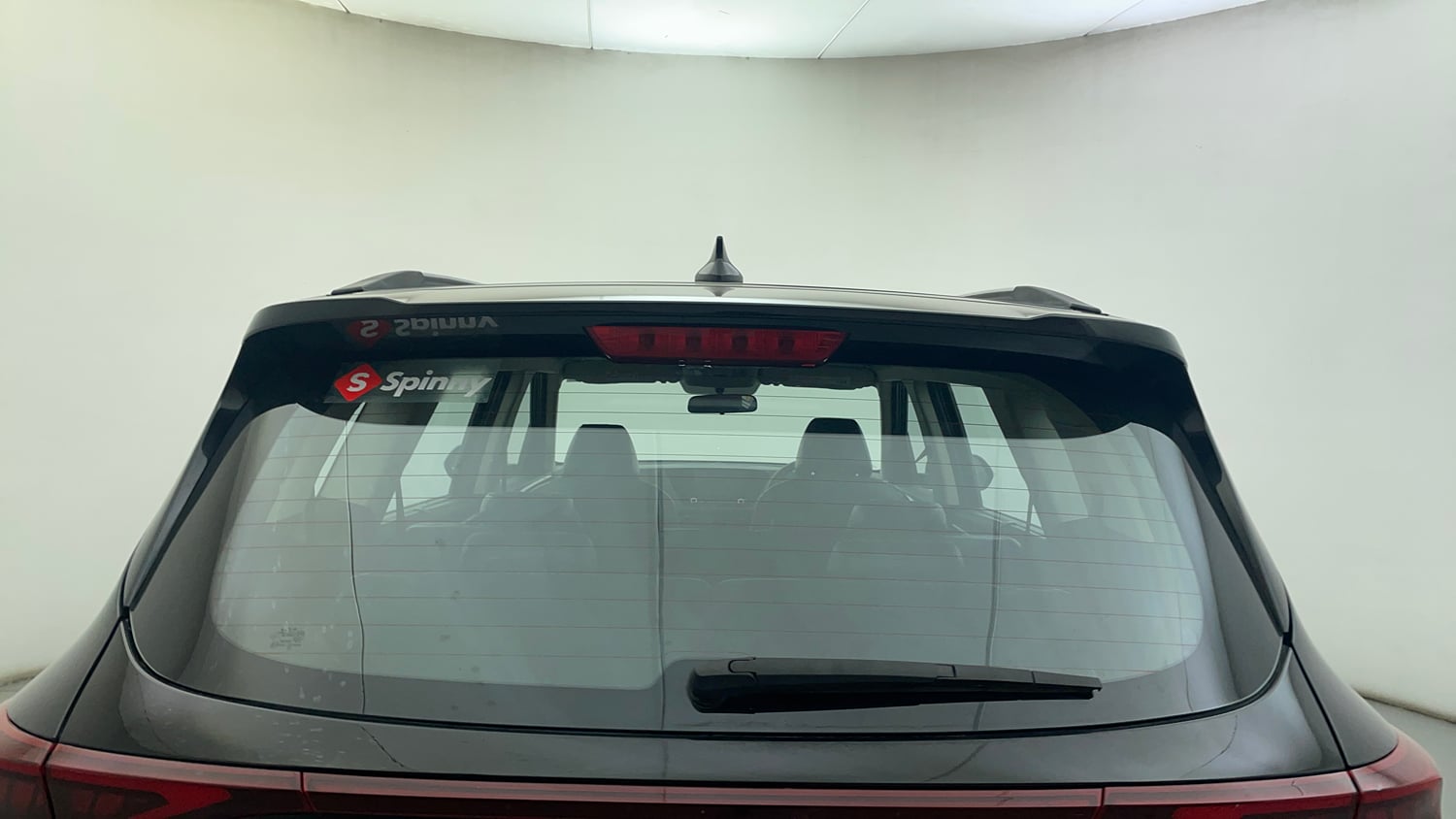 Used 2023 Kia Carens Prestige Plus 1.5 Diesel iMT 7 STR Diesel Manual exterior BACK WINDSHIELD VIEW
