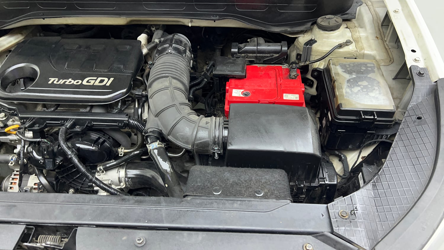 Used 2019 hyundai Venue SX 1.0 (O) Turbo Petrol Petrol Manual engine ENGINE LEFT SIDE VIEW