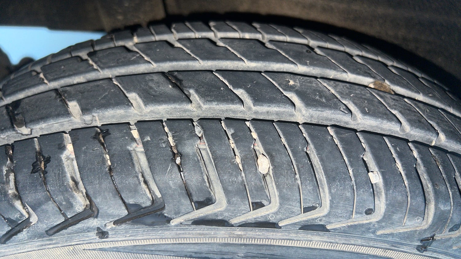 Used 2023 Maruti Suzuki Alto K10 VXi Plus AGS Petrol Automatic tyres RIGHT REAR TYRE TREAD VIEW