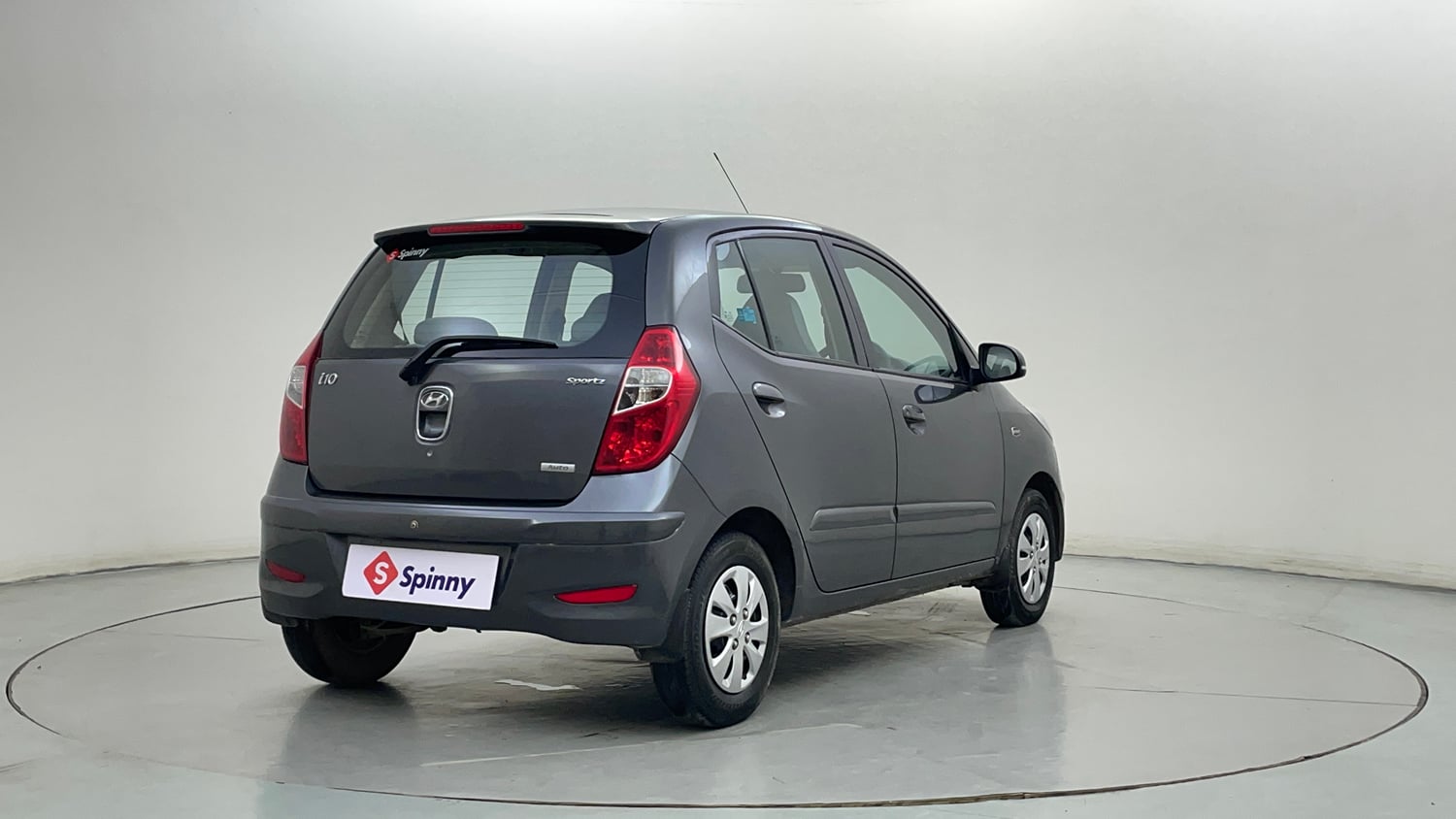 Used 2013 Hyundai i10 Sportz 1.2 AT Kappa2 Petrol Automatic exterior RIGHT REAR CORNER VIEW