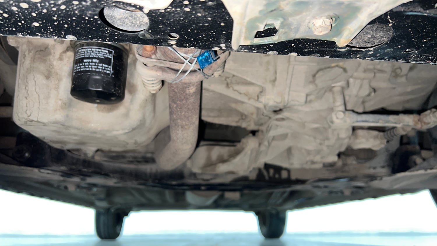 Used 2022 Maruti Suzuki Ignis Delta 1.2 MT Petrol Manual extra FRONT LEFT UNDERBODY VIEW