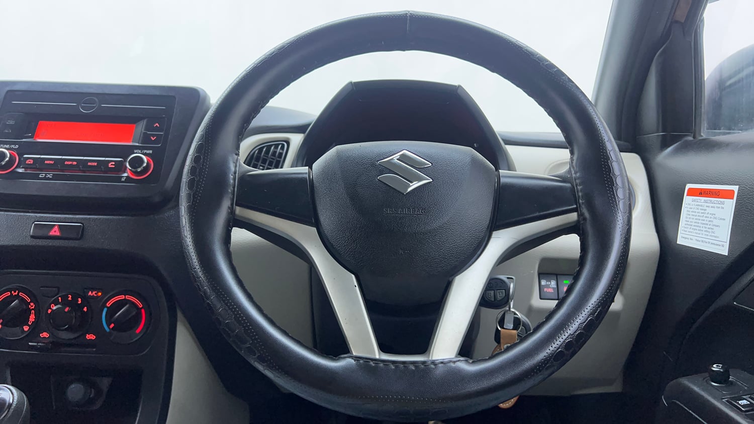 Used 2023 Maruti Suzuki Wagon R VXI 1.0 CNG Cng Manual interior STEERING VIEW