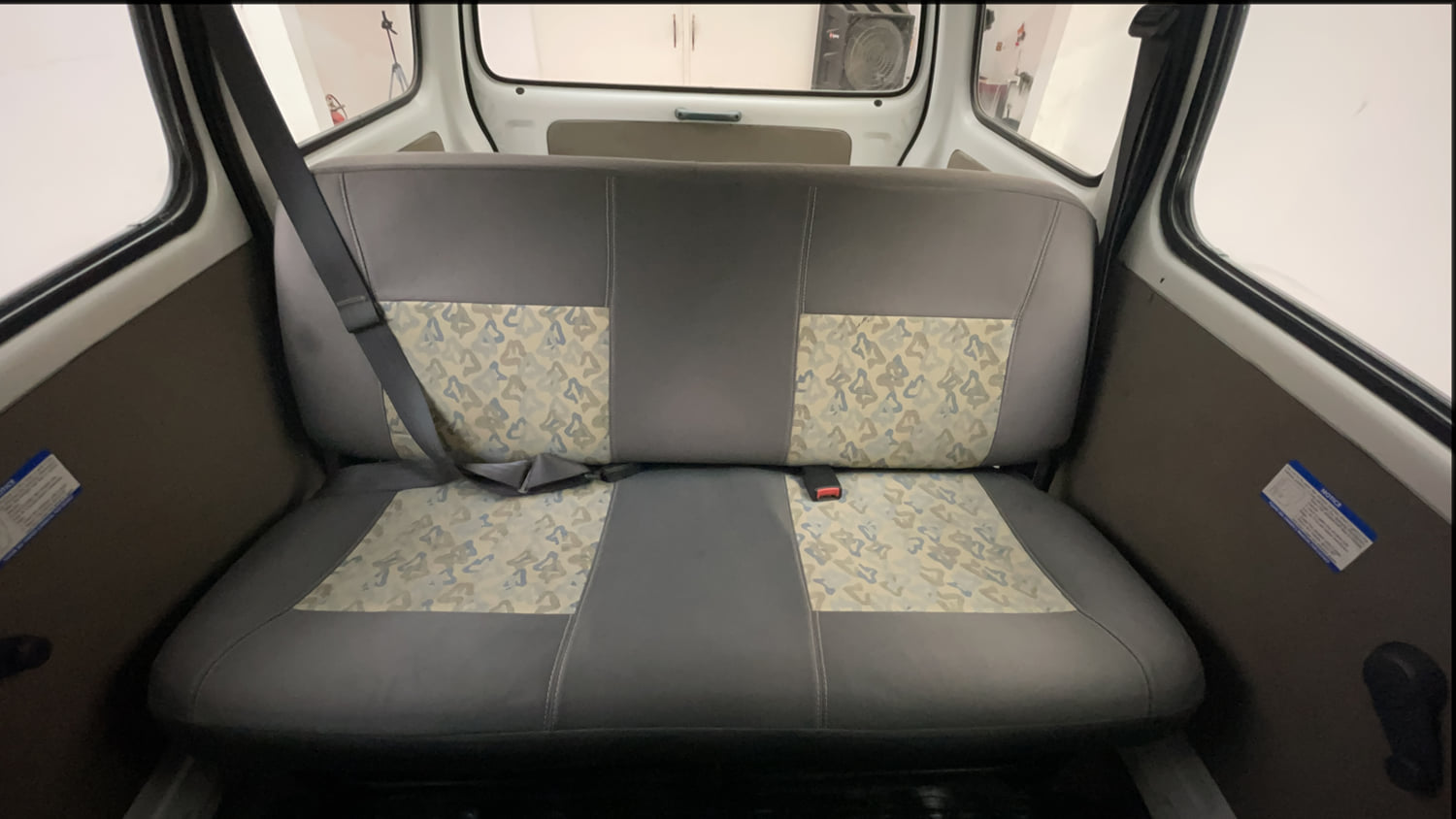 Used 2013 Maruti Suzuki Eeco 5 STR WITH A/C+HTR Petrol Manual interior REAR SEAT CONDITION VIEW