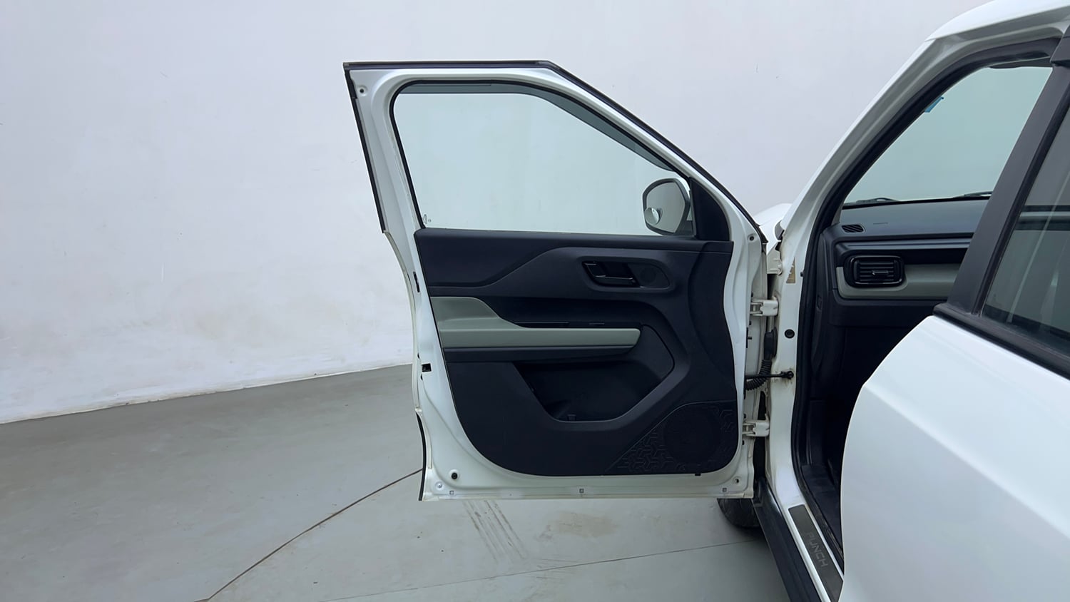 Used 2022 Tata Punch Adventure MT Petrol Manual interior LEFT FRONT DOOR OPEN VIEW