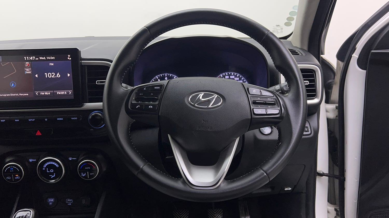 Used 2019 hyundai Venue SX 1.0 (O) Turbo Petrol Petrol Manual interior STEERING VIEW