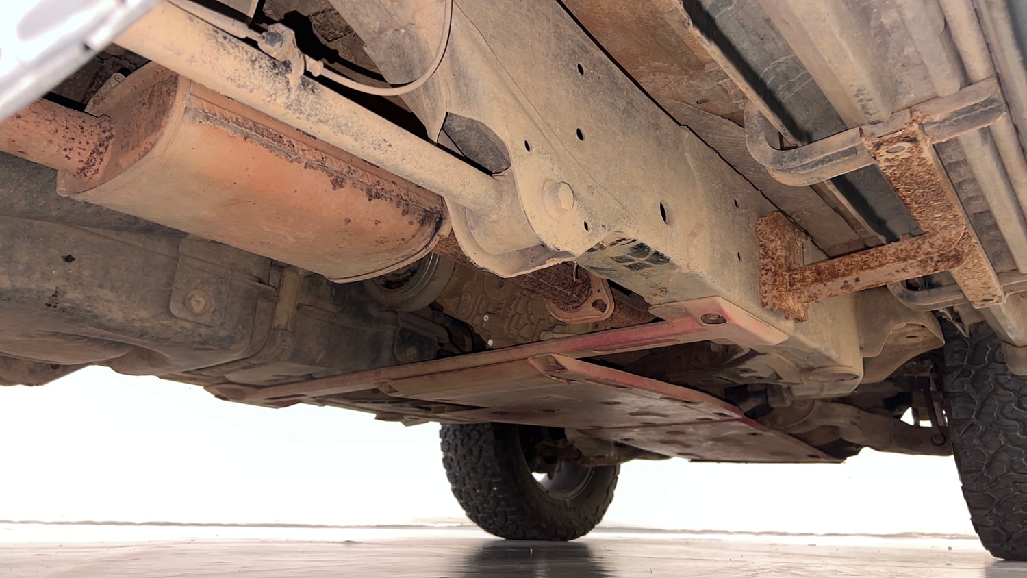 Used 2021 mahindra Thar LX Hard Top Petrol MT 4WD Petrol Manual extra REAR RIGHT UNDERBODY VIEW