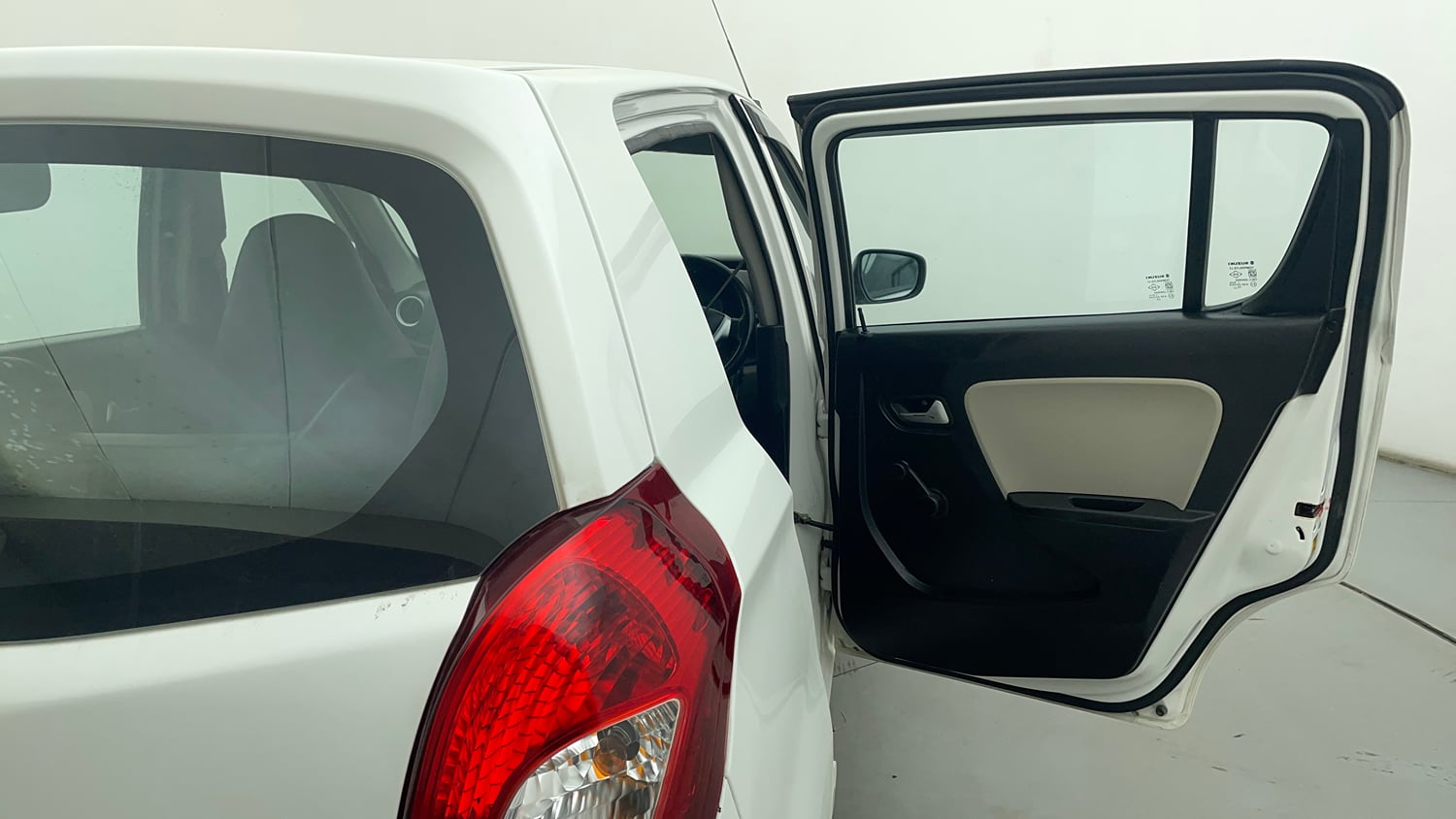 Used 2020 Maruti Suzuki Alto 800 VXi Petrol Manual interior RIGHT REAR DOOR OPEN VIEW