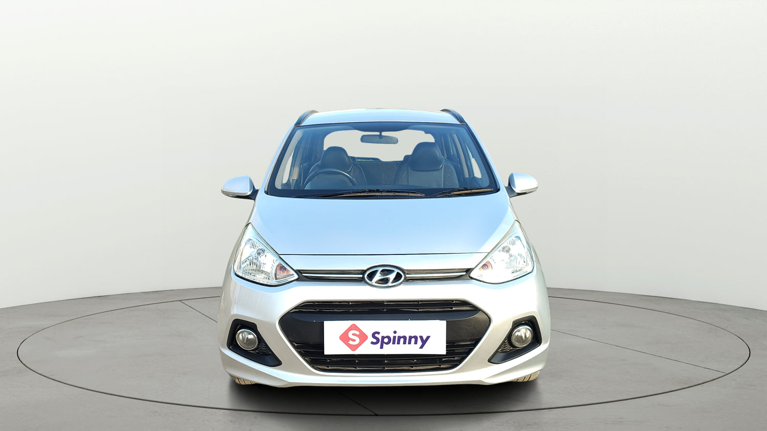 Used 2013 Hyundai Grand i10 Asta 1.2 Kappa VTVT Petrol Manual exterior FRONT VIEW
